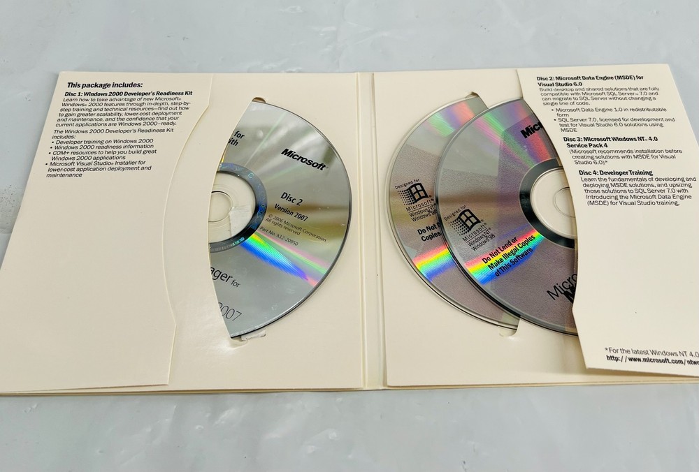 Microsoft Visual Studio 6 6.0 Plus Pack