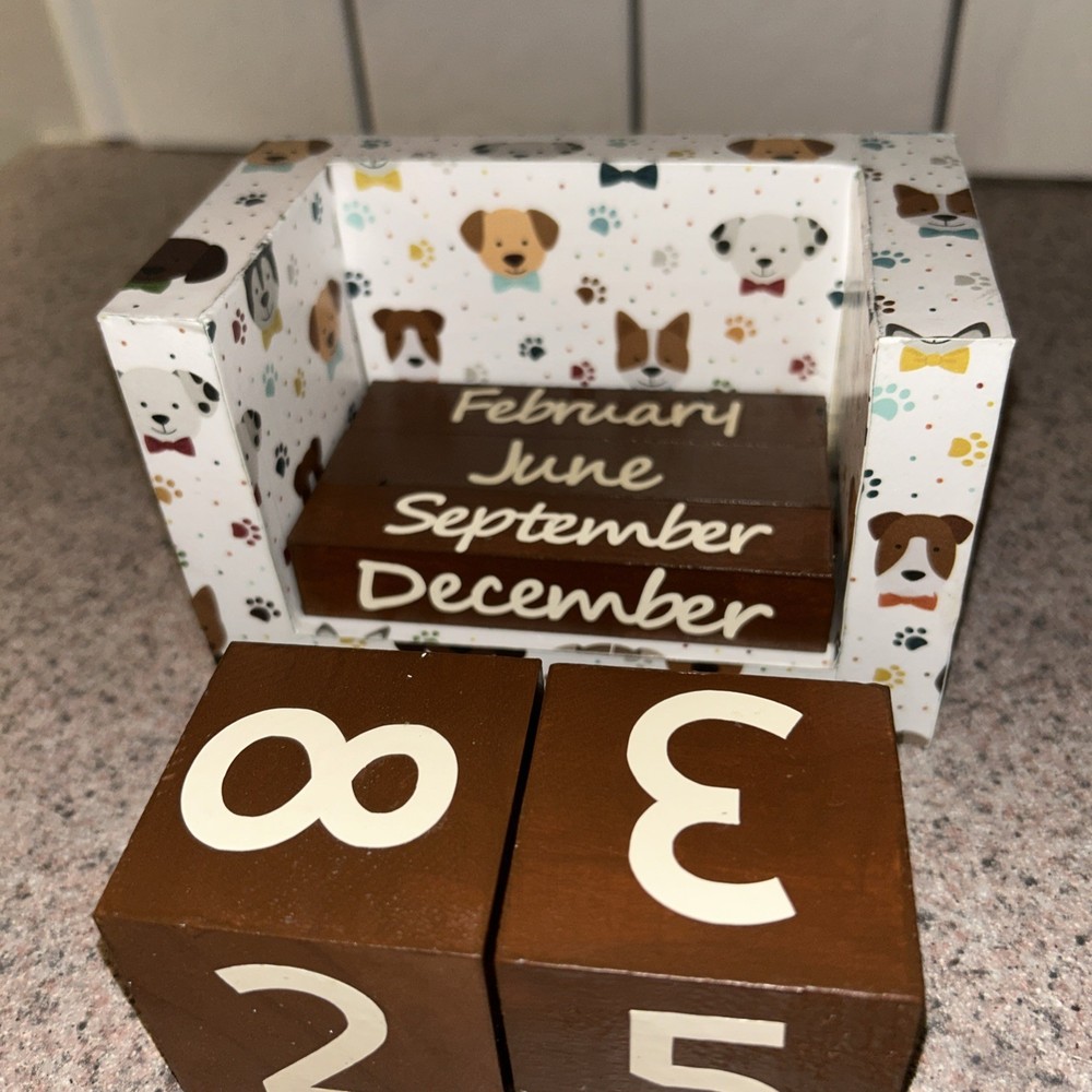Dog Lover Perpetual Calendar