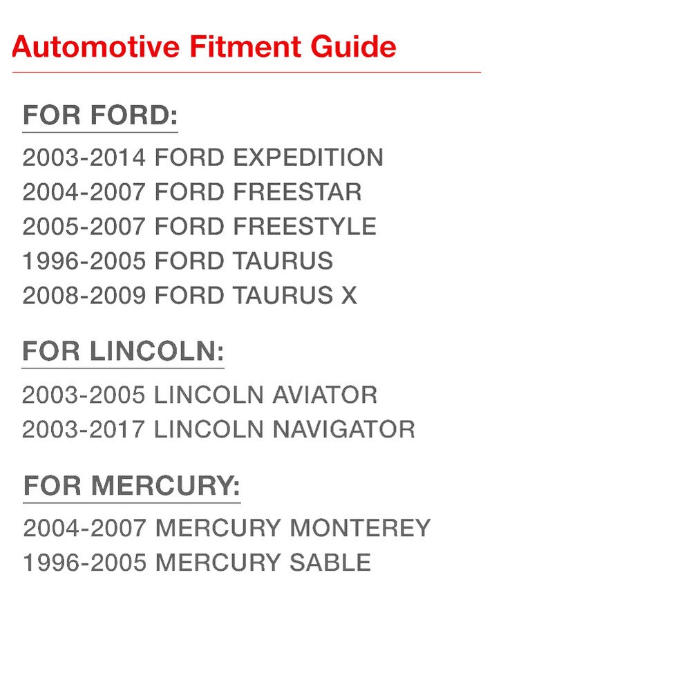 [FULL LED]License Plate Light Pair For Ford Expedition Freestar Taurus Navigator