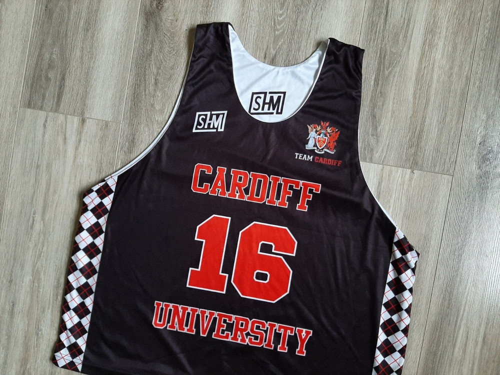 Cardiff University Lacrosse Jersey Match Worn # 16