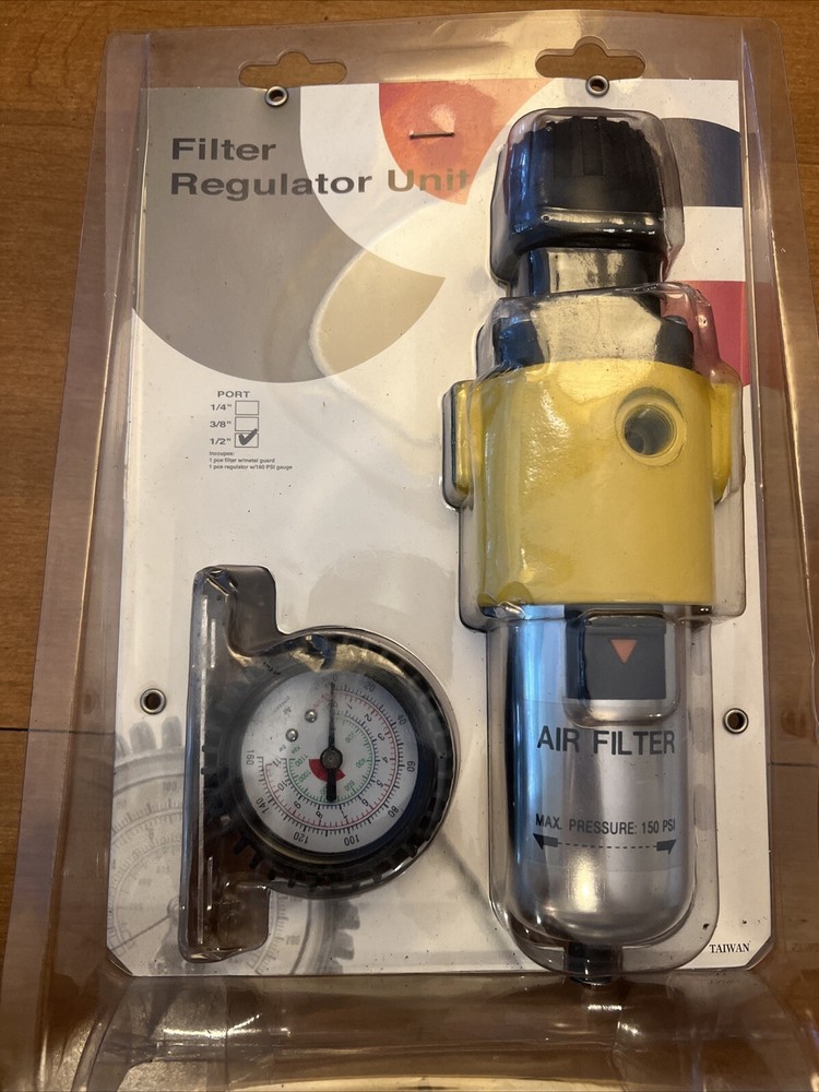 🔥Filter Regulator Unit 1/2” Port, New, Free shipping🇺🇸