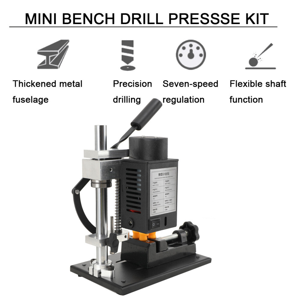 Mini Drill Press Bench Portable Driller Precision CNC Table Milling Machine new