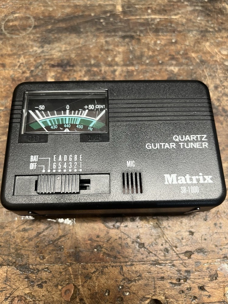 Matrix SR 1000 Quartz Guitar Tuner