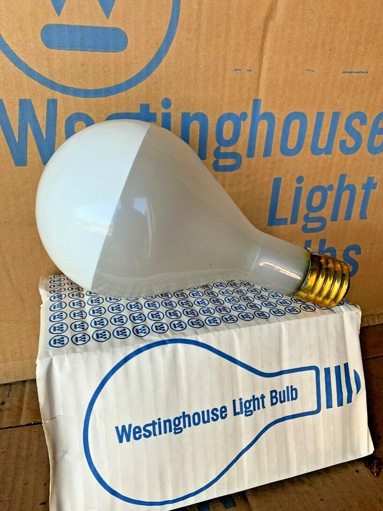 6-PK 500/SBIF SILVER BOWL Inside Frost PS40 Mogul Base LIGHT BULB 130V 239772