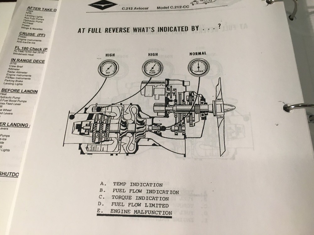 CASA C-212 Aviocar Model C-212-CC Airplane Systems & Reference Manual