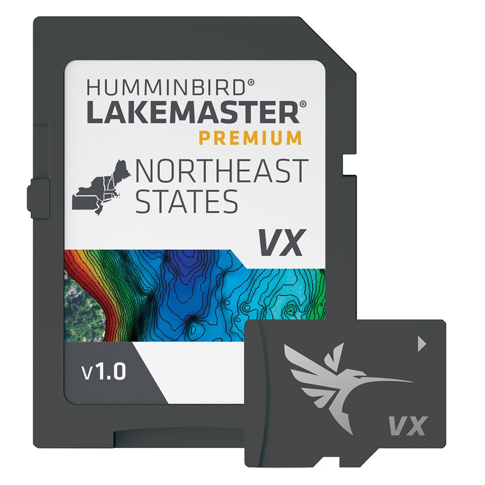 Humminbird LakeMaster VX Premium - Northeast Mapping Software