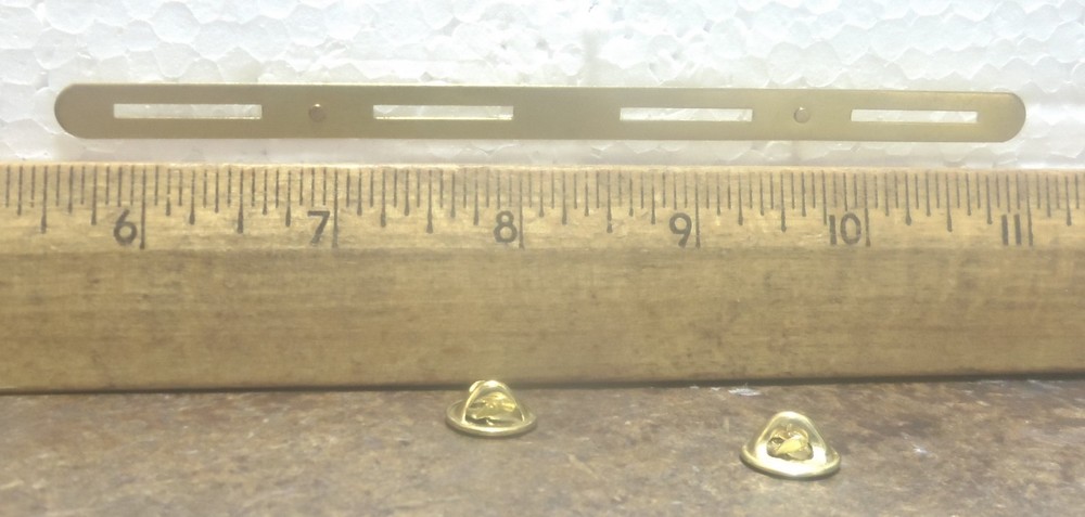 Brass Four Ribbon Bar Holder