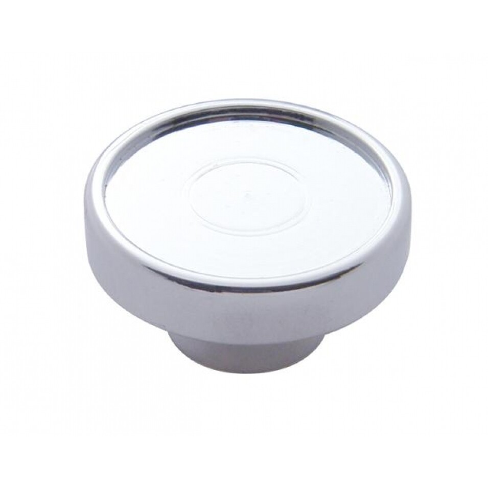 "Washer" Dash Knob - Silver Aluminum Sticker