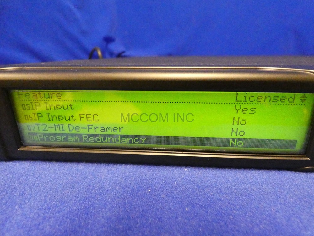 Harmonic ProView 8100 Series Model 8130 Integrated Receiver/ Decoder