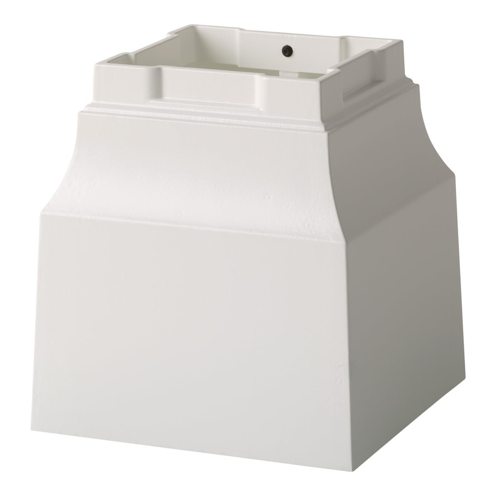 Balmoral Mailbox Post Base Cuff - Steel, Rust-Resistant, Stable Support