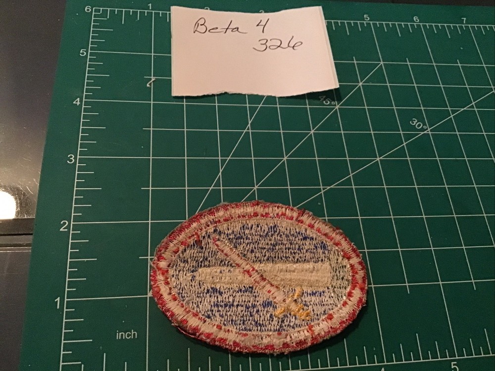 Original WWII Military District of Washington Patch