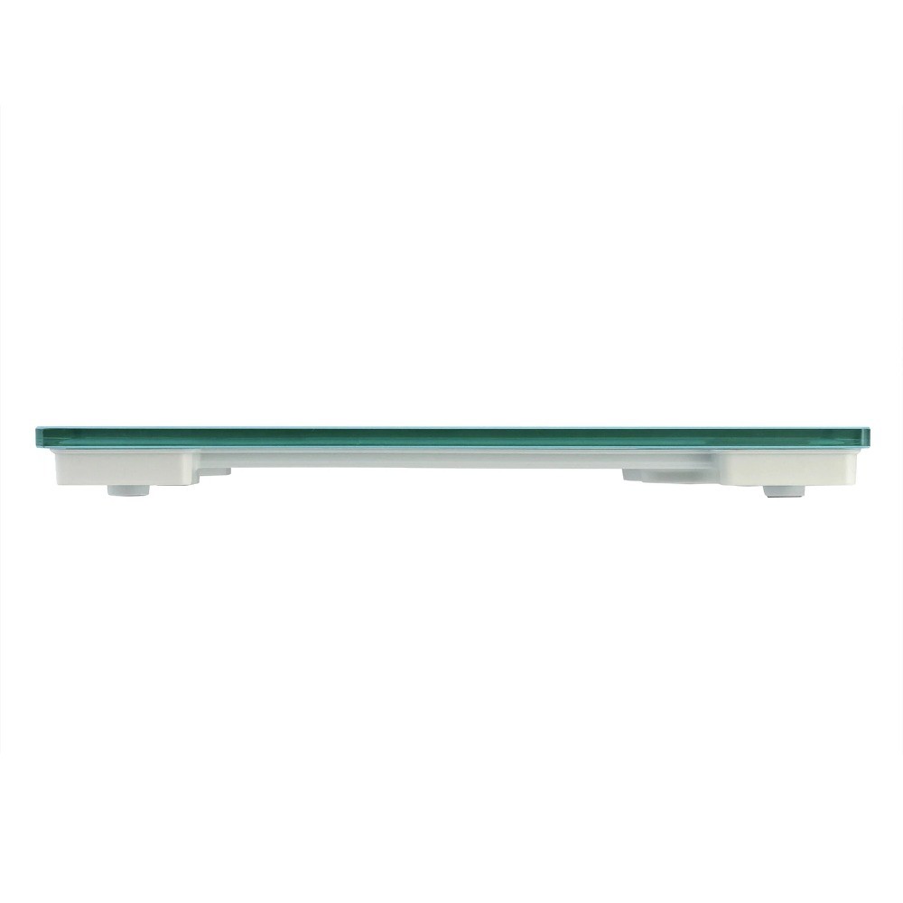 Digital Glass Bathroom Scale with Spa Blue Finish