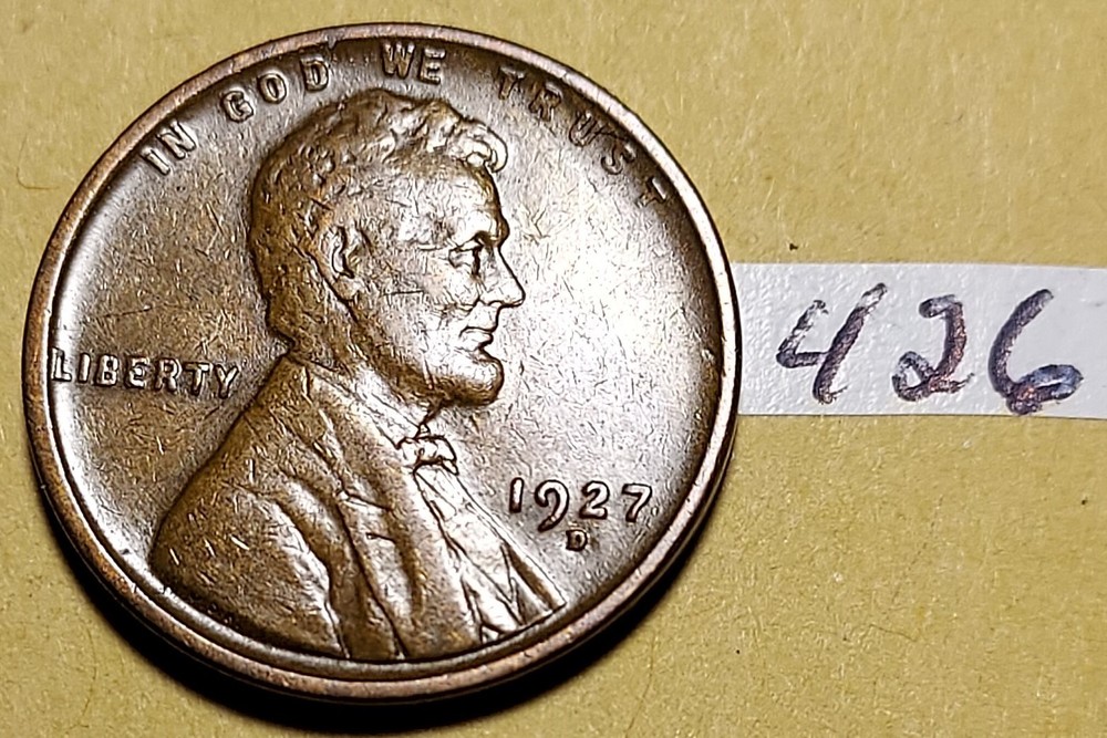 1927-D Lincoln Wheat Cent #426