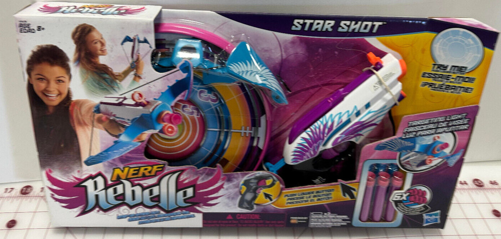 Hasbro Nerf Rebelle Star Shot Blaster Set with Target