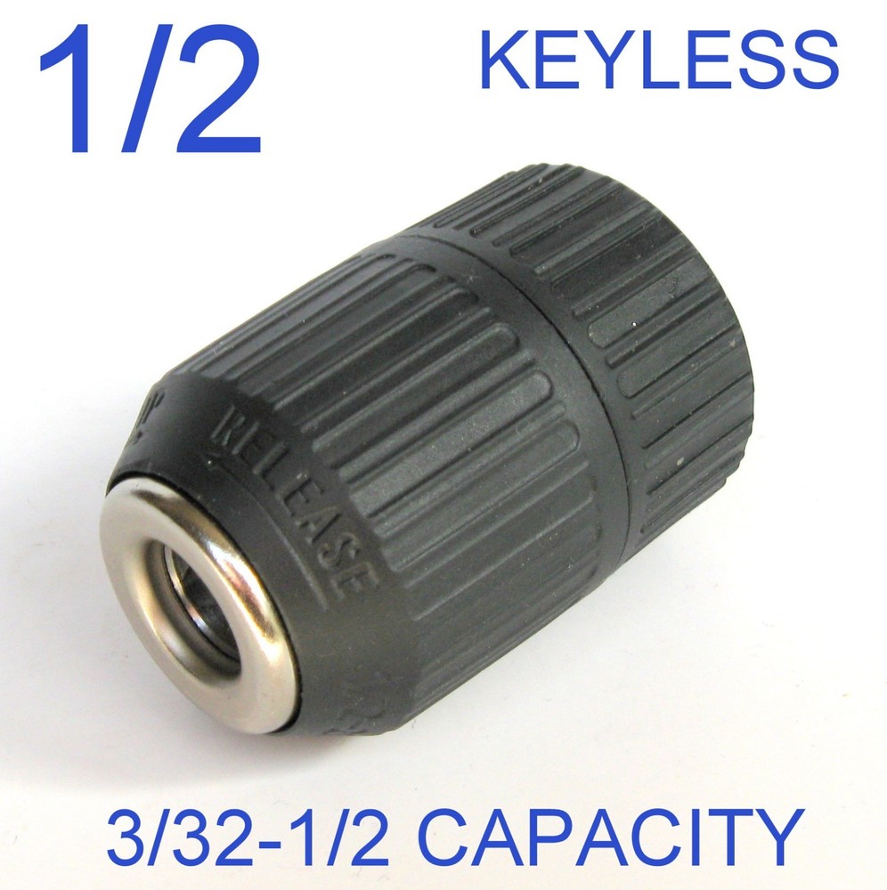 1 pc keyless 3/32"-1/2" Capacity 1/2"-20UNF Mount Drill Chuck S