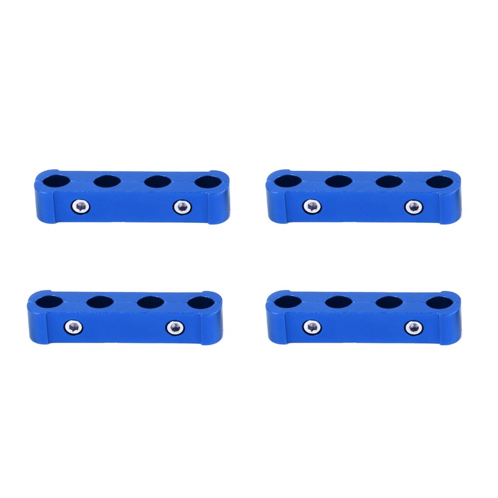 Spark Plug Heat Shield Protector Engine Spark Plug Wire Separator Blue 20Pcs