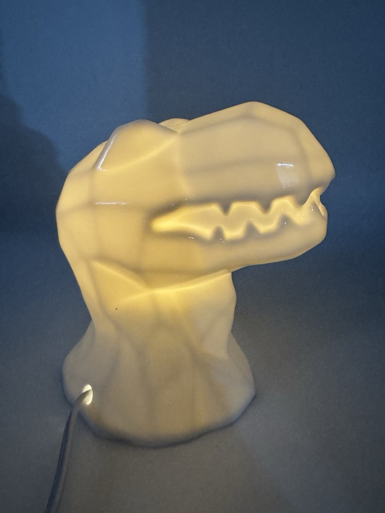 Target Dinosaur White T-Rex head Nightlight