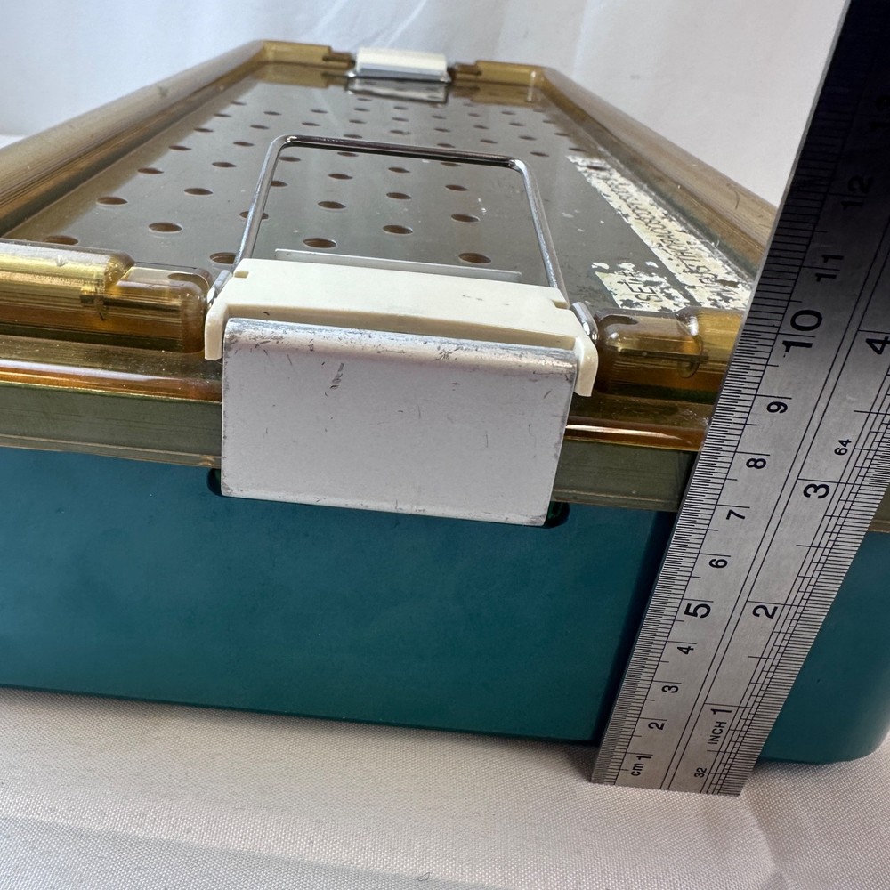 Conmed Linvatec C3108 Sterlization Case Tray w Insert & Lid Autoclavable
