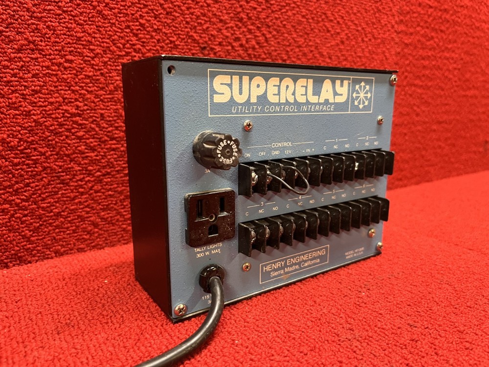 Used Henry Engineering Utility Control Interface Superelay Good Condition