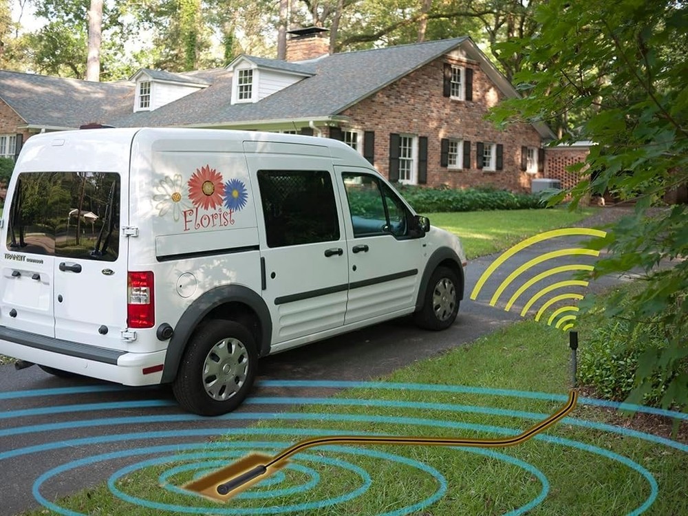 Electromagnetic Driveway Alarm with Indoor Receiver – Expandable Security System