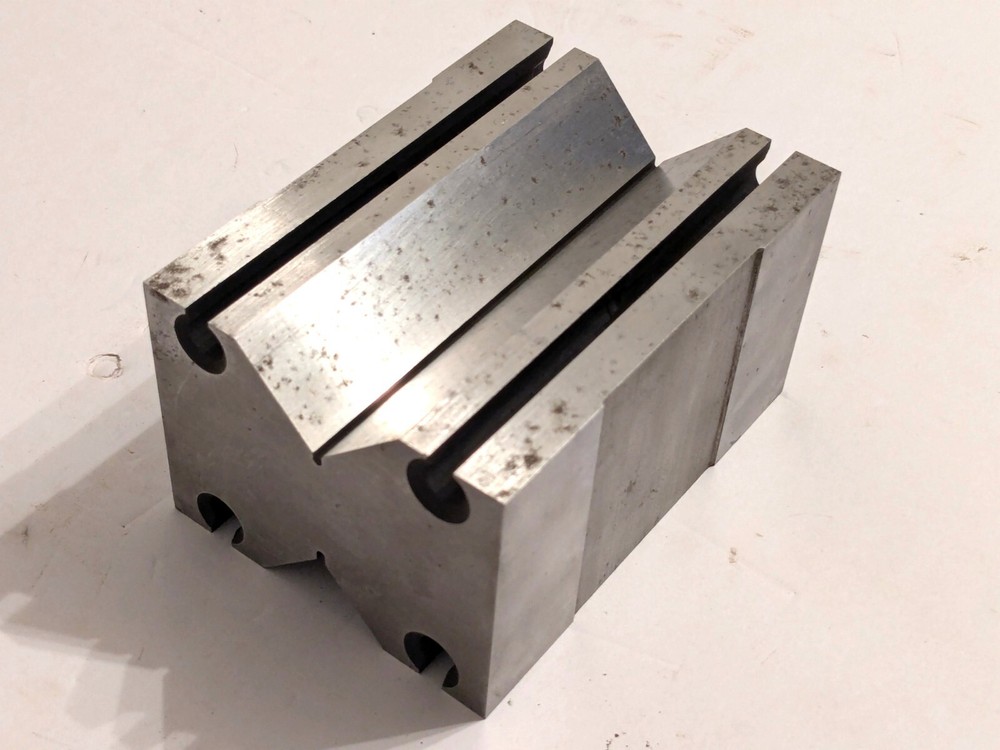 FOWLER Precision V-Block Set Matched Pair (24) PPSc 90x70x125 Sharp Condition