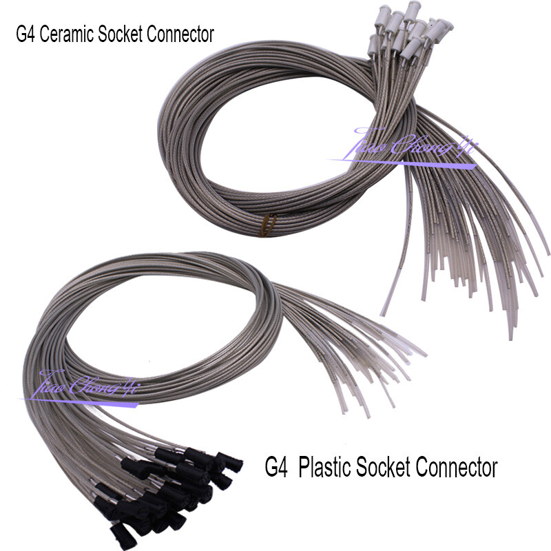 G4 Socket Base Holder Connector 50/100/500cm Ceramic/Plastic LED Halogen Bulb