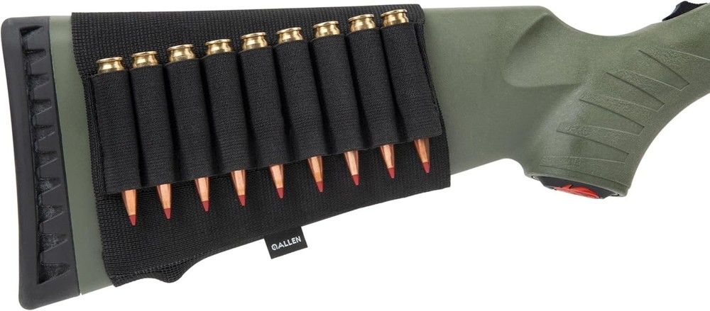 Versatile Rifle Buttstock Ammo Holder - Quick Access Shell Caddy by Allen Co.