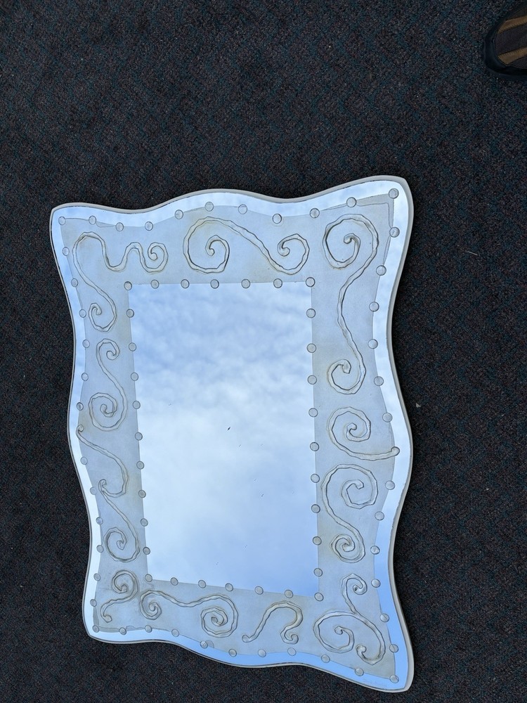 67271 Modern ARTIST Signed Dave Marshall Decorator Mirror