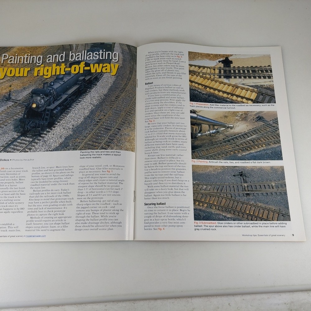 Model Railroader Supplement Essentials Of Great Scenery