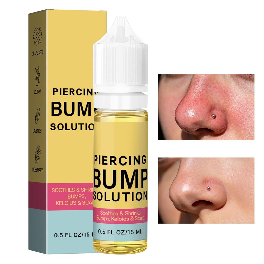 Piercing Bump Shrinking Drops Keloid Bump Remover 0.5 Fl Oz