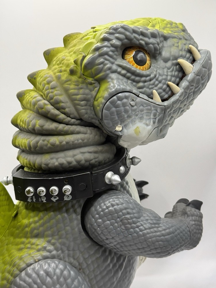 Mattel Cruncher Rare Prehistoric Interactive Walking Talking Pet Dinosaur WORKS