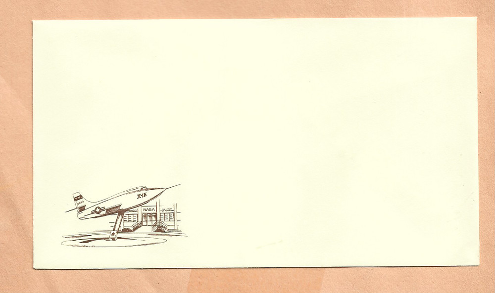 NASA BELL X-1E ROCKETPLANE ENVELOPE  SPACE COVER NASA ***