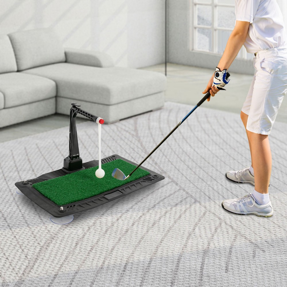 Adjustable Golf Swing Training Aid Hitting Trainer Ball Return Practice Tool US