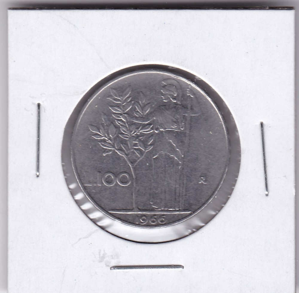 1966 Italy 100 Lire L1