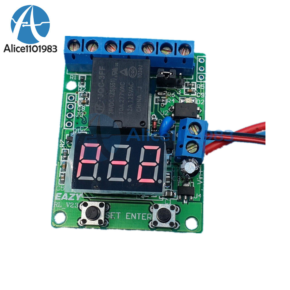 24V Control Delay Upper & lower Voltage Range Voltage Detection Control Switch