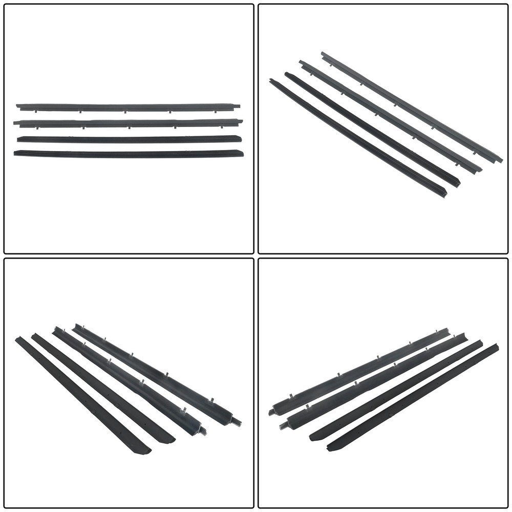 labwork Front Window Sweep & Run Channel Seal Kit For GMC Chevy Blazer Pickup