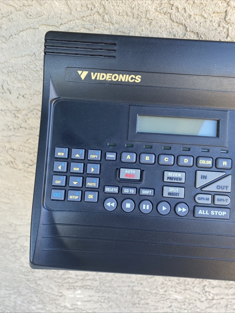 Videonics Edit Suite AB-1 NTSC Roll Edit Controller Video Editing