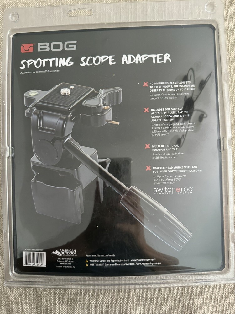 BOG Spotting Scope Adaptor