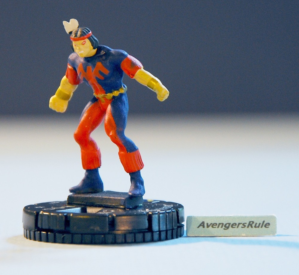 Marvel Heroclix Uncanny X-Men 004 Thunderbird Common