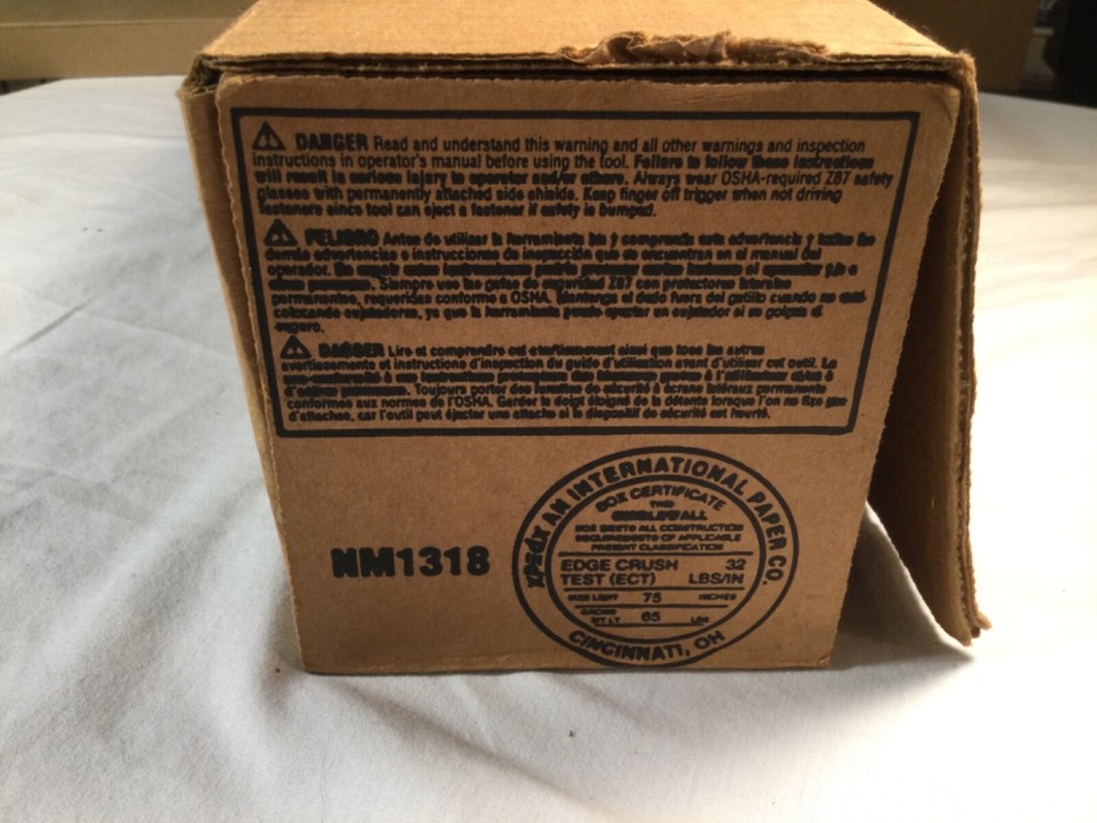 Senco Galvanized Chisel point staples 1 x 1/2 staples