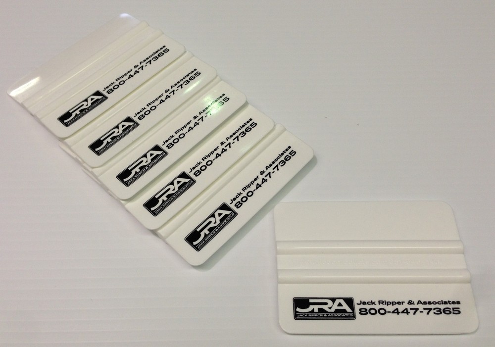 4'' POLY BLEND SQUEEGEE - 6 PACK