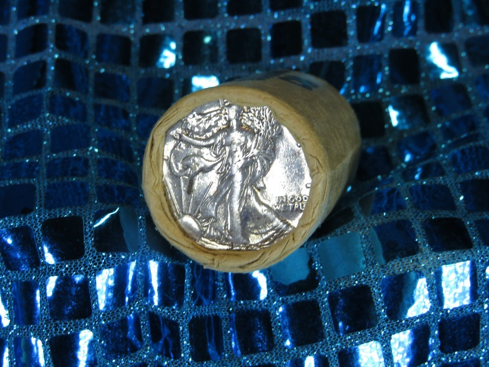 $10 ROLL  HALF DOLLAR ROLL 1941 PROOF END / P END BIN HF33