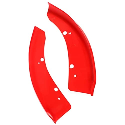 Front Bumper Lip Splitter Protector Replacement for 2015-2024 2025 Dodge Red 2