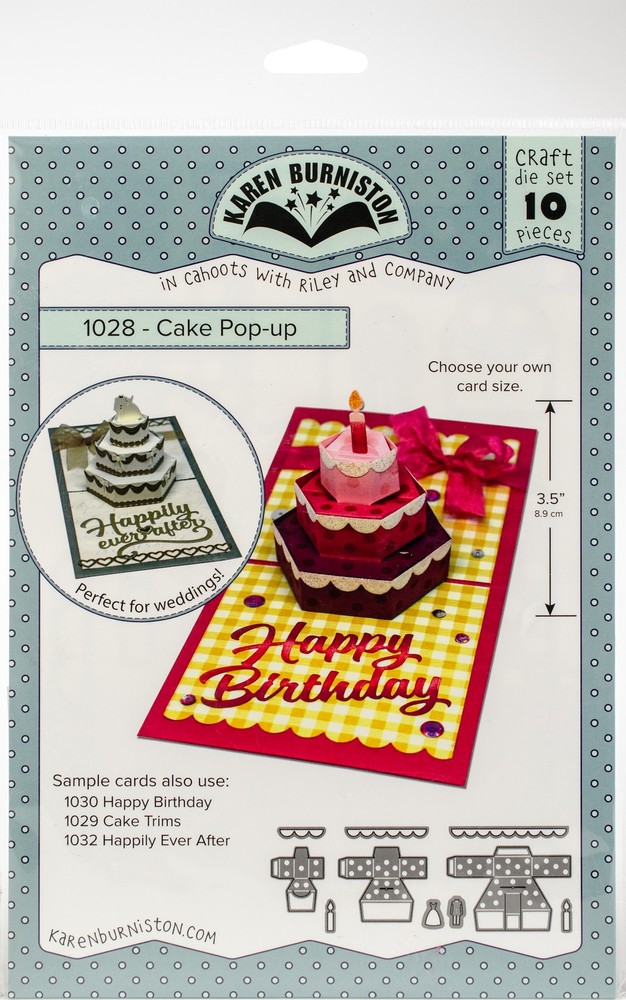 Karen Burniston Dies-Cake Pop-Up - KBR1028