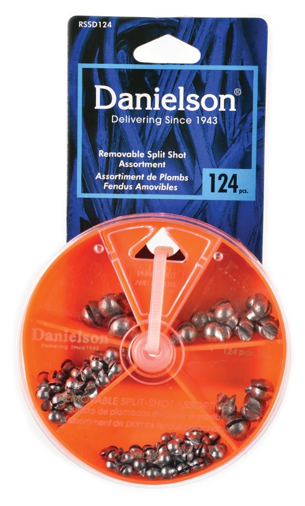 Danielson Sinker Select Split Shot - Precision Leadweight for Accurate Bait