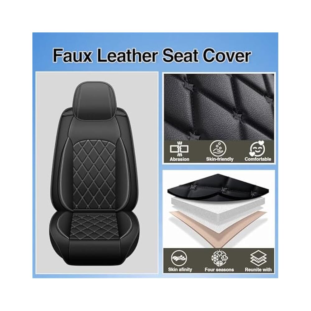 Transit Connect 2 Seat Covers, Premium Fabric & Easy Maintenance, 2010+