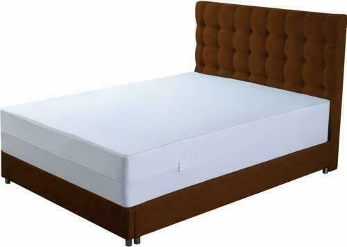 Matress Protector Box Spring Encasement Zippered Cover Pad Bed Bug Protection