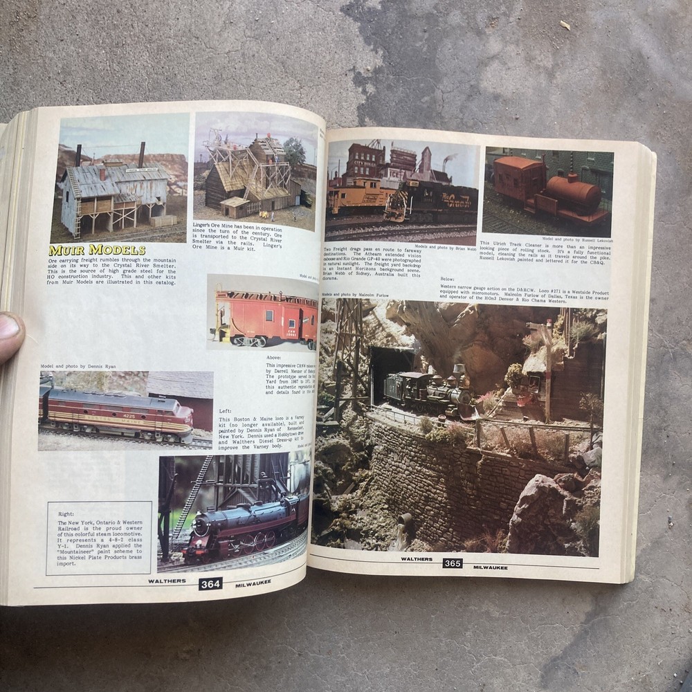 WALTHERS 913-626 1983 EDITION HO CATALOG & CRAFT TRAIN REFERENCE MANUAL