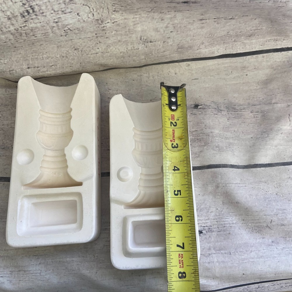Vintage 1953 Duncan Ceramic Casting Mold Candle Stick #516