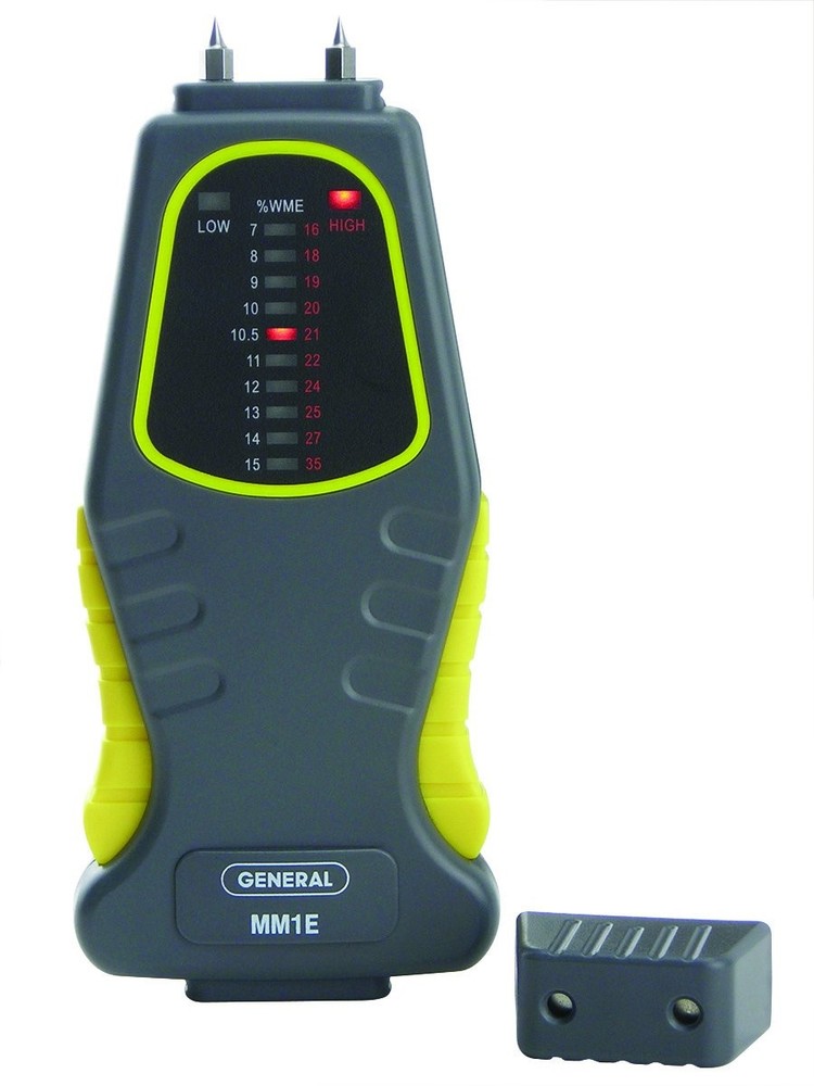 MM1E Moisture Meter, Pin Type, LED Bar Graph